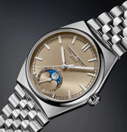 Zegarek Frederique Constant Highlife Moonphase Date Manufacture FC-716RG3NH6 (FC716RG3NH6)
