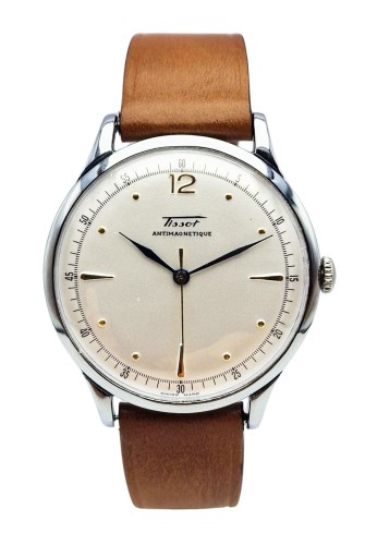 Tissot Antimaqnetique 17 Jewels lata 50. - Unikatowy egzemplarz kolekcjonerski!