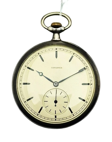 Srebrny 0.900 Longines Cal. 18.89M z 1914r. - doskonały stan!