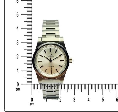 Piękna Omega Genève Ref. 535.0031 z 1974r. - 100% oryginał.
