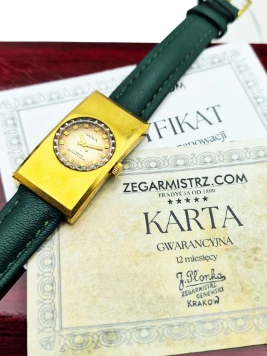 Unikatowa Czajka 17 kamieni Cal. 1601A z 1985r. - 100%oryginał, pudełko.