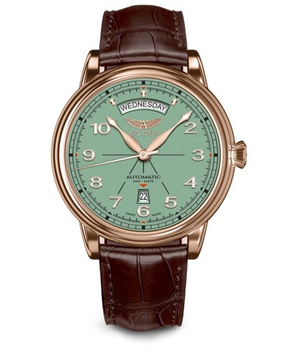 Zegarek Aviator Douglas Day Date Limited Edition V.3.44.2.404.4 (V34424044)