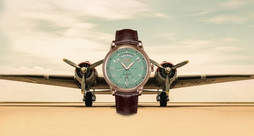 Zegarek Aviator Douglas Day Date Limited Edition V.3.44.2.404.4 (V34424044)