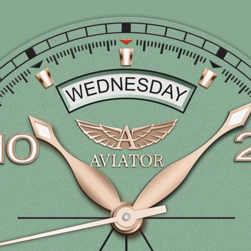 Zegarek Aviator Douglas Day Date Limited Edition V.3.44.2.404.4 (V34424044)
