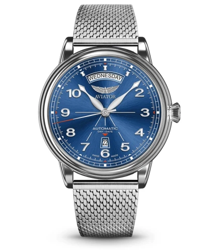 Zegarek Aviator Douglas Day Date Limited Edition V.3.44.0.401.5 (V34404015) (1)