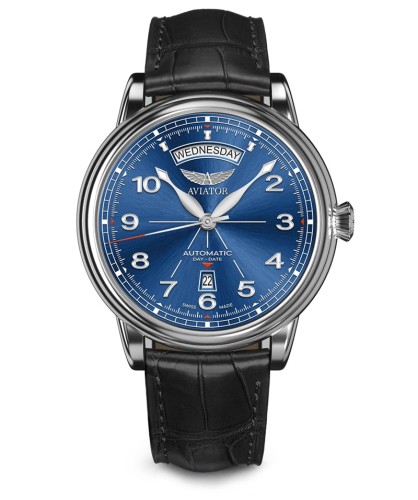 Zegarek Aviator Douglas Day Date Limited Edition V.3.44.0.401.0 (V34404010)