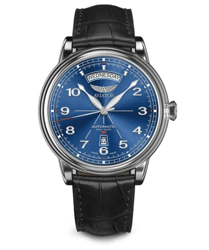 Zegarek Aviator Douglas Day Date Limited Edition V.3.44.0.401.0 (V34404010)