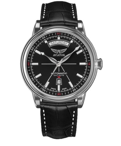Zegarek Aviator Douglas Day Date V.3.20.0.142.4 (V32001424)