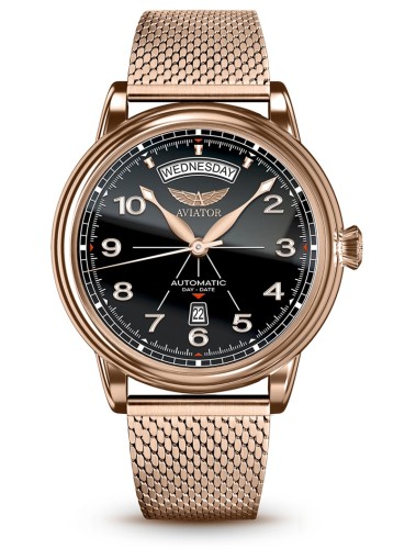 Zegarek Aviator Douglas Day Date Limited Edition V.3.44.2.398.5 (V34423985)