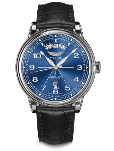 Zegarek Aviator Douglas Day Date Limited Edition V.3.44.0.401.0 (V34404010)