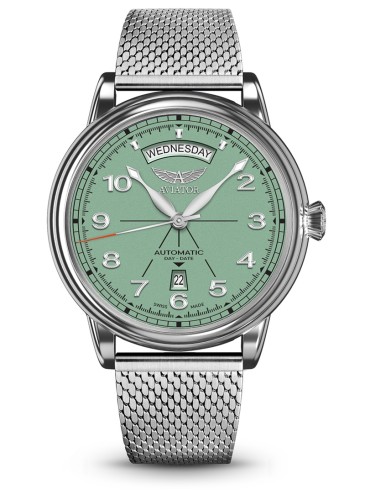 Zegarek Aviator Douglas Day Date Limited Edition V.3.44.0.403.5 (V34404035)