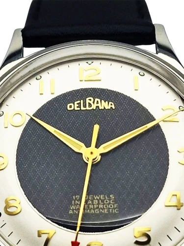Delbana 17 Jewels Incabloc - doskonały stan!