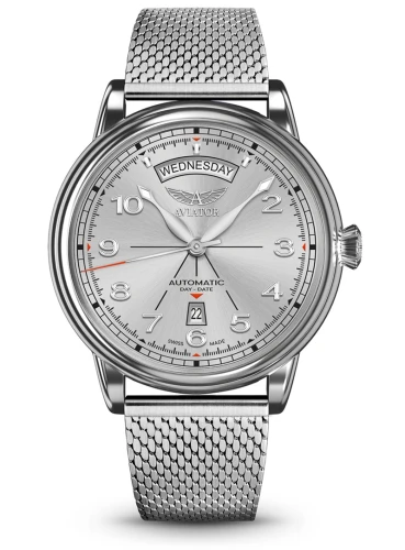 Zegarek Aviator Douglas Day Date Limited Edition V.3.44.0.399.5 (V34403995)