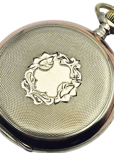 Srebrna 0.800 Omega Grand Prix Paris 1900 - doskonały stan!
