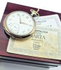 Srebrna 0.800 Omega Grand Prix Paris 1900 - doskonały stan!