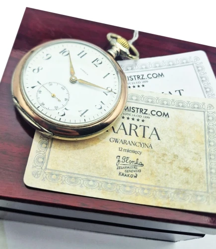 Srebrna 0.800 Omega Grand Prix Paris 1900 - doskonały stan!