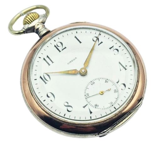 Srebrna 0.800 Omega Grand Prix Paris 1900 - doskonały stan!