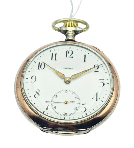 Srebrna 0.800 Omega Grand Prix Paris 1900 - doskonały stan!