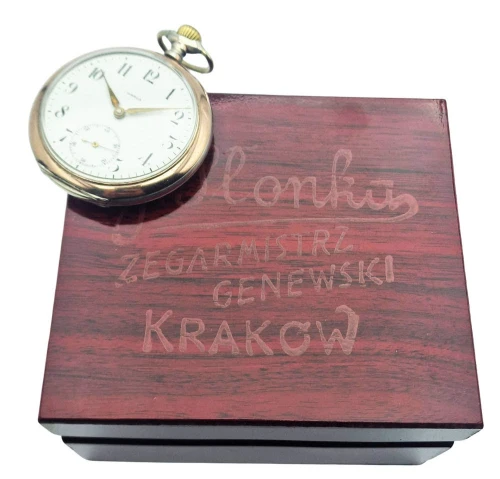 Srebrna 0.800 Omega Grand Prix Paris 1900 - doskonały stan!