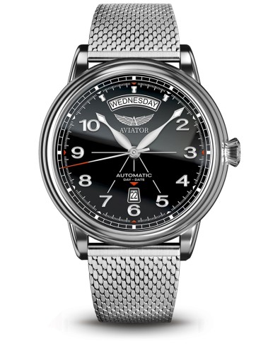 Zegarek Aviator Douglas Day Date Limited Edition V.3.44.0.397.5 (V34403975)