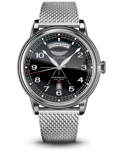 Zegarek Aviator Douglas Day Date Limited Edition V.3.44.0.397.5 (V34403975)