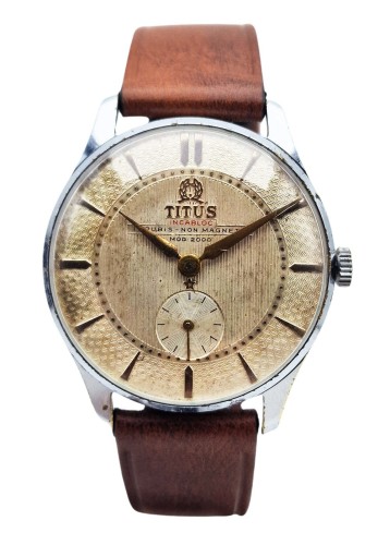 Titus Mod 2000 Incabloc Cal.1120 lata 50. - doskonały stan!