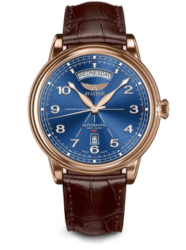 Zegarek Aviator Douglas Day Date Limited Edition V.3.44.2.402.0 (V34424020)
