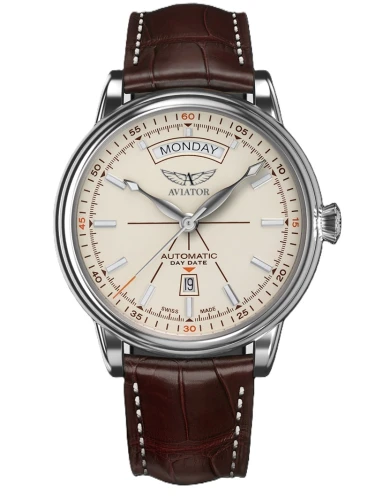 Zegarek Aviator Douglas Day Date Limited Edition V.3.20.0.141.4 (V32001414)