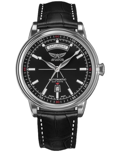 Zegarek Aviator Douglas Day Date Limited Edition V.3.20.0.142.4 (V32001424)