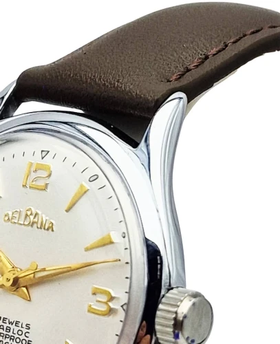 Delbana 17 Jewels Incabloc lata 50. - profesjonalna renowacja!