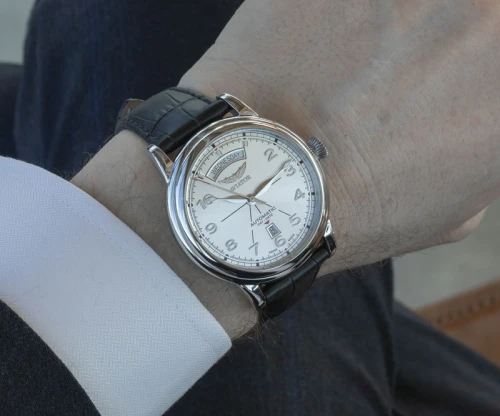 Zegarek Aviator Douglas Day Date Limited Edition V.3.44.0.399.4 (V34403994)
