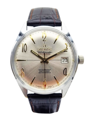 Atlantic Worldmaster Original 17 Jewels 969 - doskonały stan!