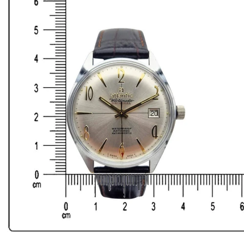 Atlantic Worldmaster Original 17 Jewels 969 - doskonały stan!