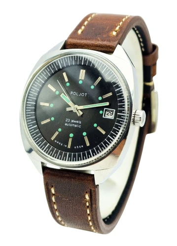 Stalowy Poljot Automatic 2616.2H - rzadka konfiguracja!
