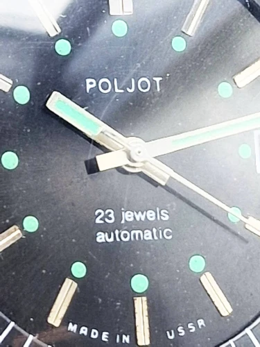 Stalowy Poljot Automatic 2616.2H - rzadka konfiguracja!