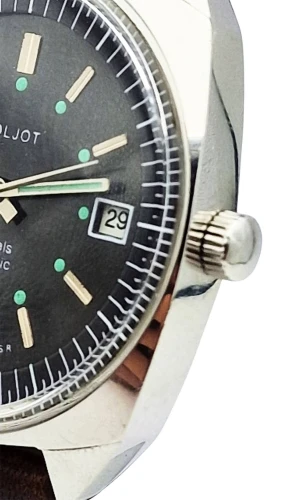 Stalowy Poljot Automatic 2616.2H - rzadka konfiguracja!