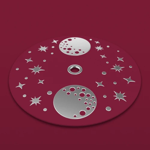 Zegarek Aviator Douglas Moonflight Gemstone Edition Pink Red Ruby V.1.33.0.417.5 (V13304175)