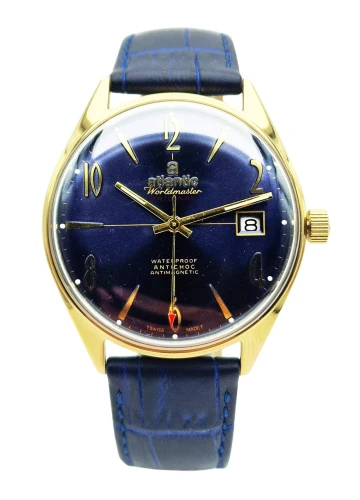 Atlantic Worldmaster Original 17 Jewels FHF 974 - doskonały stan! Kraków