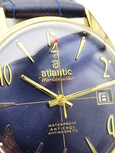 Atlantic Worldmaster Original 17 Jewels FHF 974 - doskonały stan!