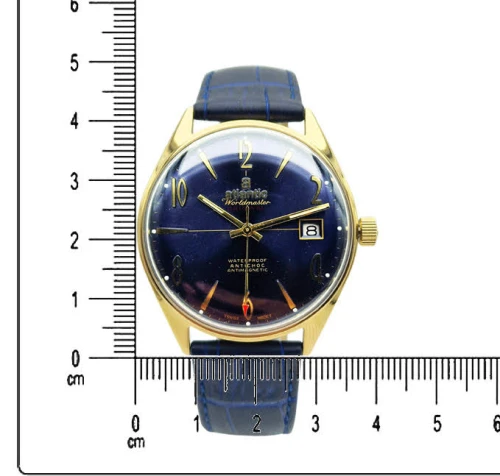 Atlantic Worldmaster Original 17 Jewels FHF 974 - doskonały stan!