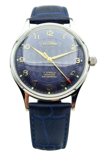 Delbana 17 Jewels F465 - tarcza z pięknym giloszem!