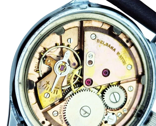 Piękna Delbana 17 Jewels ETA 1100 - doskonały stan!