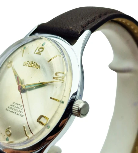 Piękna Delbana 17 Jewels ETA 1100 - doskonały stan!