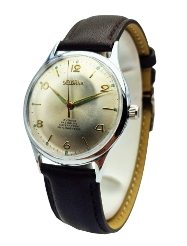 Piękna Delbana 17 Jewels ETA 1100 - doskonały stan!