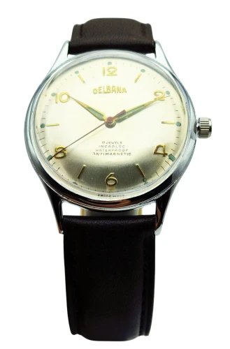 Piękna Delbana 17 Jewels ETA 1100 - doskonały stan!