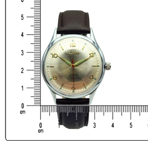 Piękna Delbana 17 Jewels ETA 1100 - doskonały stan!