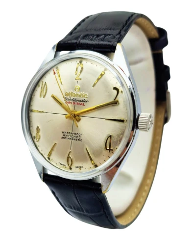 Atlantic Worldmaster Original 17 Jewels 969 - doskonały stan!