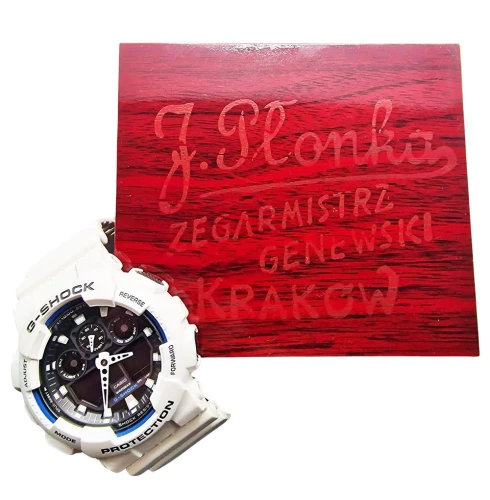 Używany Casio G-SHOCK GA-100B-7A - Dobry stan!