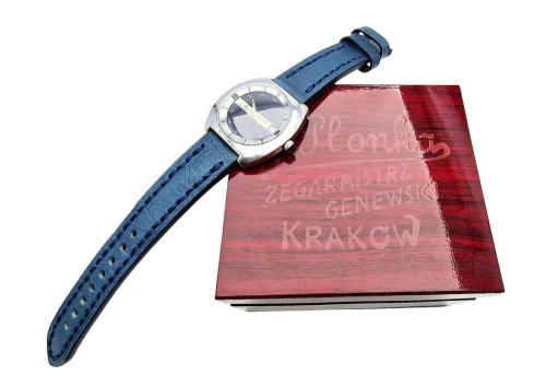 Unikatowy Omax 17 Jewels FHF 969 lata 70. - dobry stan!