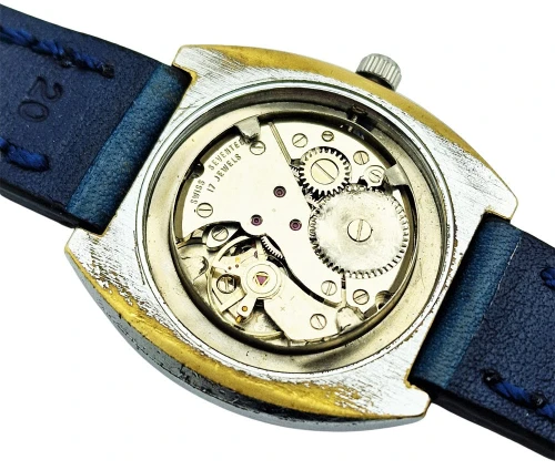 Unikatowy Omax 17 Jewels FHF 969 lata 70. - dobry stan!